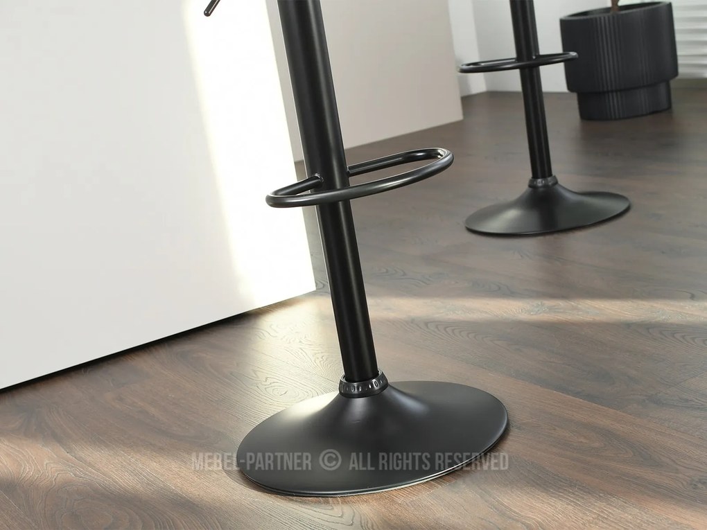 Stolička Hamand (orech tmavý + čierna). Akcia -13%. Vlastná spoľahlivá doprava až k Vám domov. 1110618