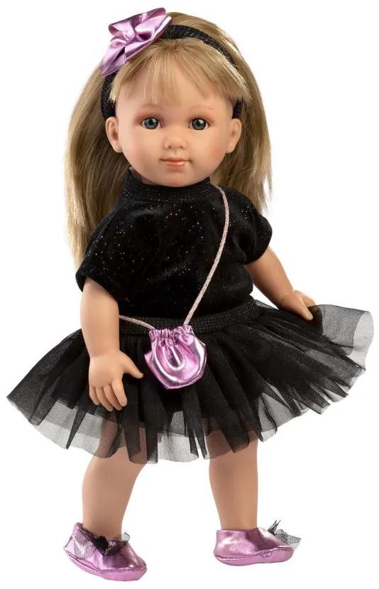 Llorens 53553 ELENA - realistická bábika s mäkkým látkovým telom - 35 cm
