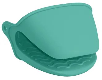 BISK Erga, silikónová kuchynská rukavica 111x100x85 mm, tyrkysová, ERG-03743