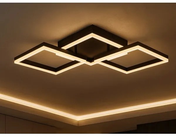 LED stmievateľné stropné svietidlo LED/85W/230V 3000-6500K + diaľkové ovládanie