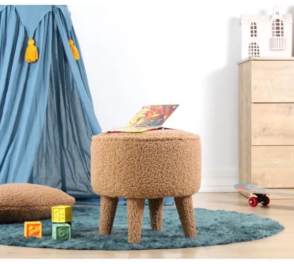 Taburet PIXI pr. 38 cm hnedý