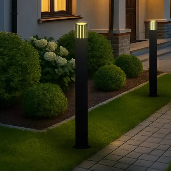 Vonkajšia lampa KUUSAMO 1xE27/20W/230V 74 cm IP54 antracit