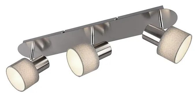 Trio - Bodové svietidlo WAILER 3xGU10/5W/230V matný chróm