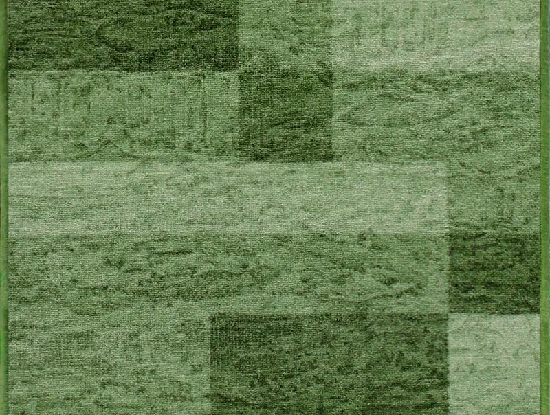 Associated Weavers, Protišmykový behúň na mieru Icona 29, šíre 67 cm, zelená, chodba / predsieň