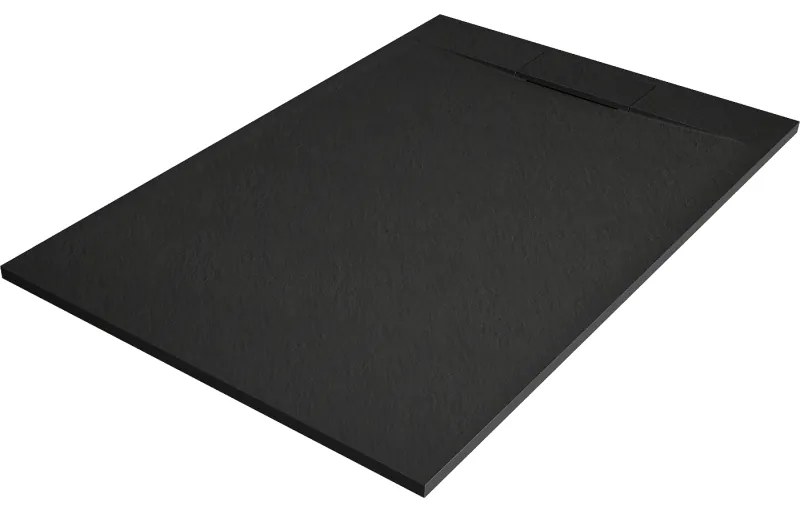 Mexen Otto, SMC obdĺžniková sprchová vanička 140 x 90 cm, čierna, 4N709014