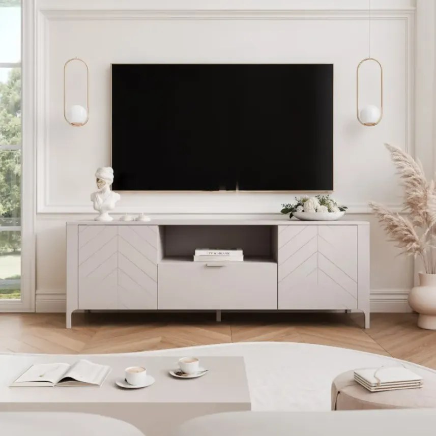 TV stolík MARCIUS 160cm kašmír