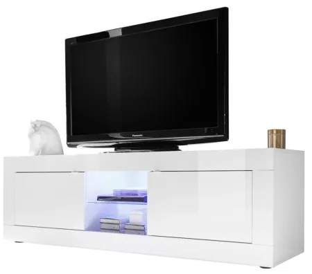 Televízny stolík NERILA biely