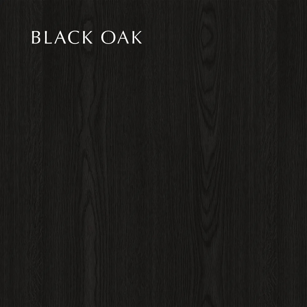 Predsieňová zostava v dekore duba v čierno-petrolejovej farbe One More Look – UMAGE