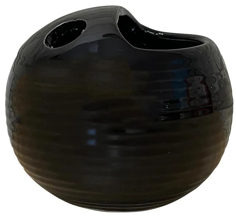 Pohár na zubné kefky 410 čierny