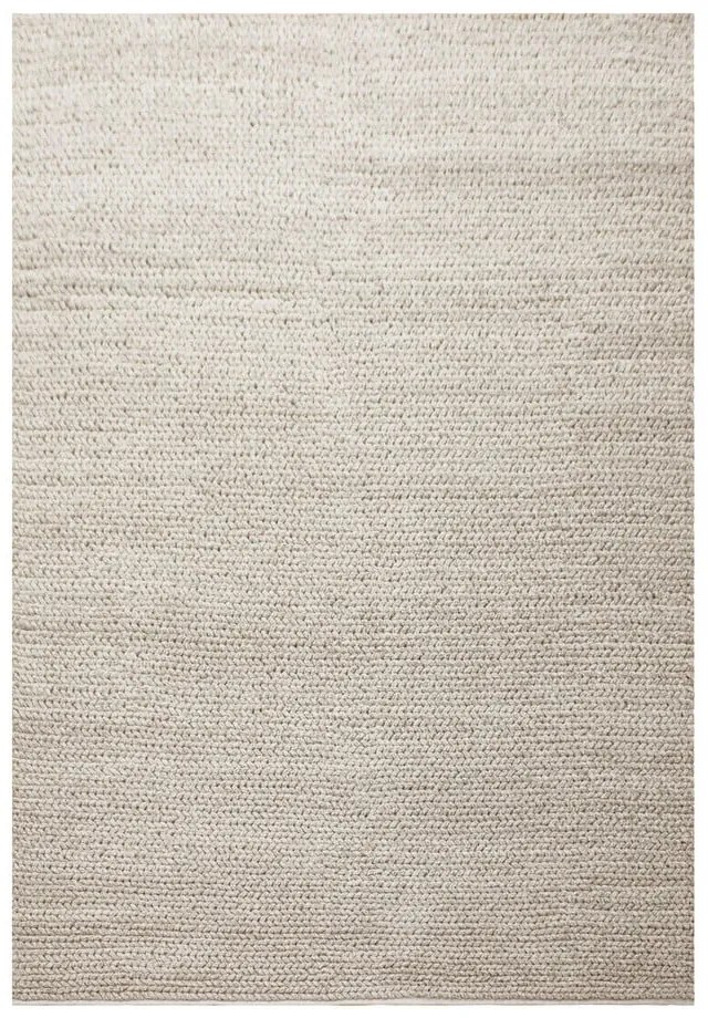 Krémovobiely vlnený koberec 160x230 cm Mandi – House Nordic