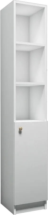 Kúpeľňová skrinka s policami, 30 x 170 cm