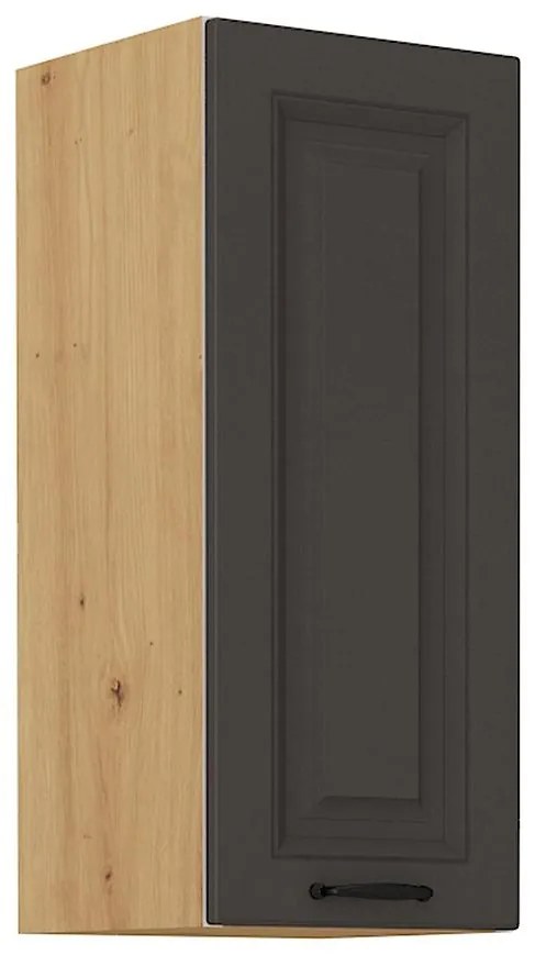Kuchynská skrinka STILO grafit mat/artisan 30g-72 1f