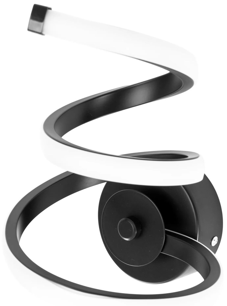 Toolight Toolight, LED nástenná lampa APP1052-W, čierna, OSW-01069