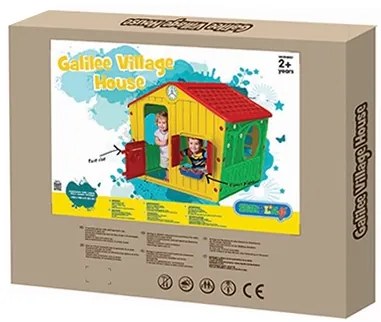 STARPLAST Galilee Village House grey detský záhradný domček