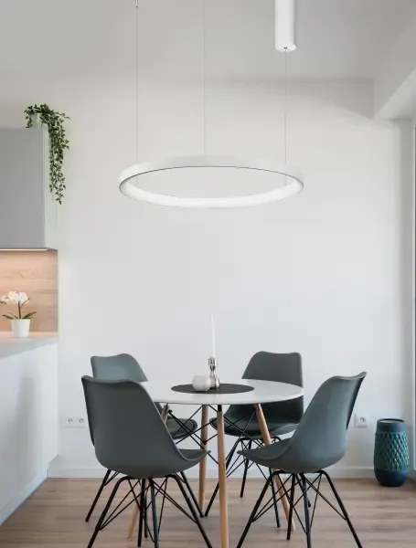 Moderný LED luster Pertino 48 2700K biele