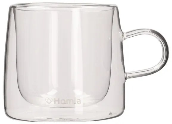 Sada dvoch šálok CEMBRA s dvojitým dnom ALL 932384 260 ml