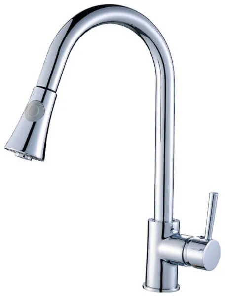 Laveo Daru, kuchynská batéria stojaca h-410, chrómová, LAV-BLD_069D