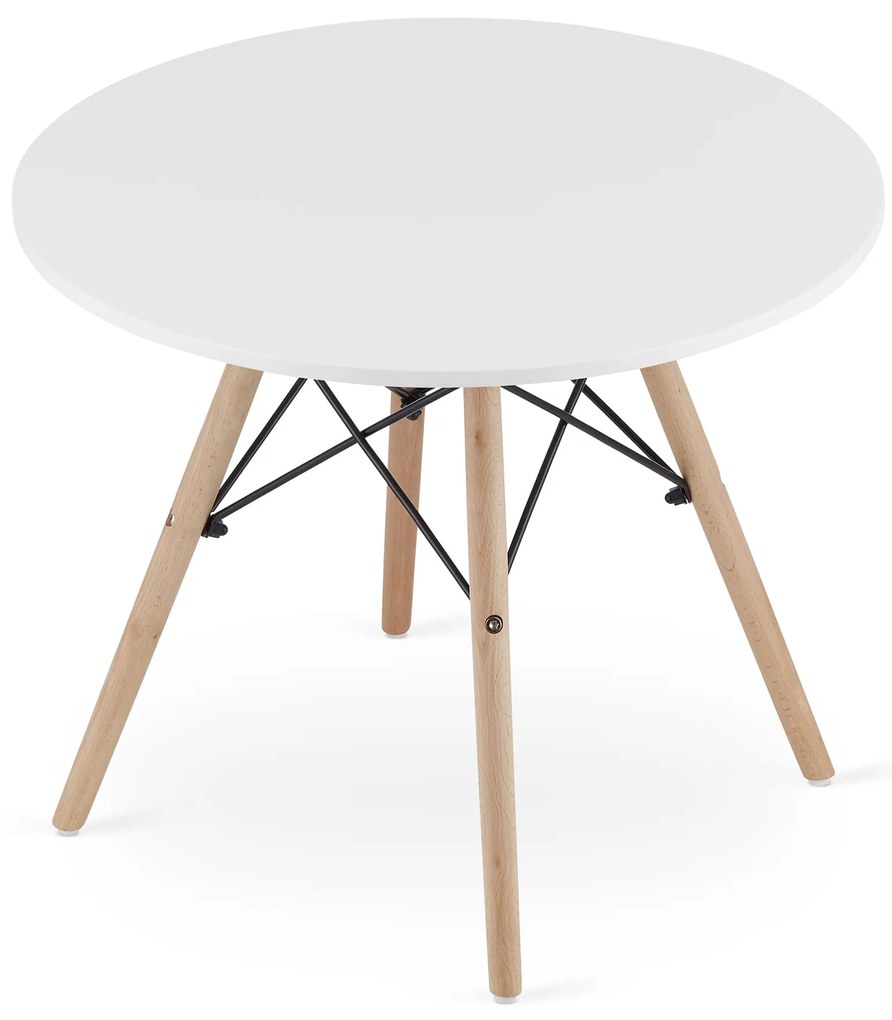 Okrúhly stôl MAKSI 60 cm - biely 9403 20 80 00