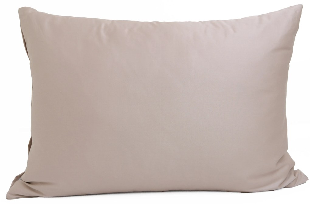 Saténová obliečka na vankúš 50 x 70 cm - Diana cappuccino