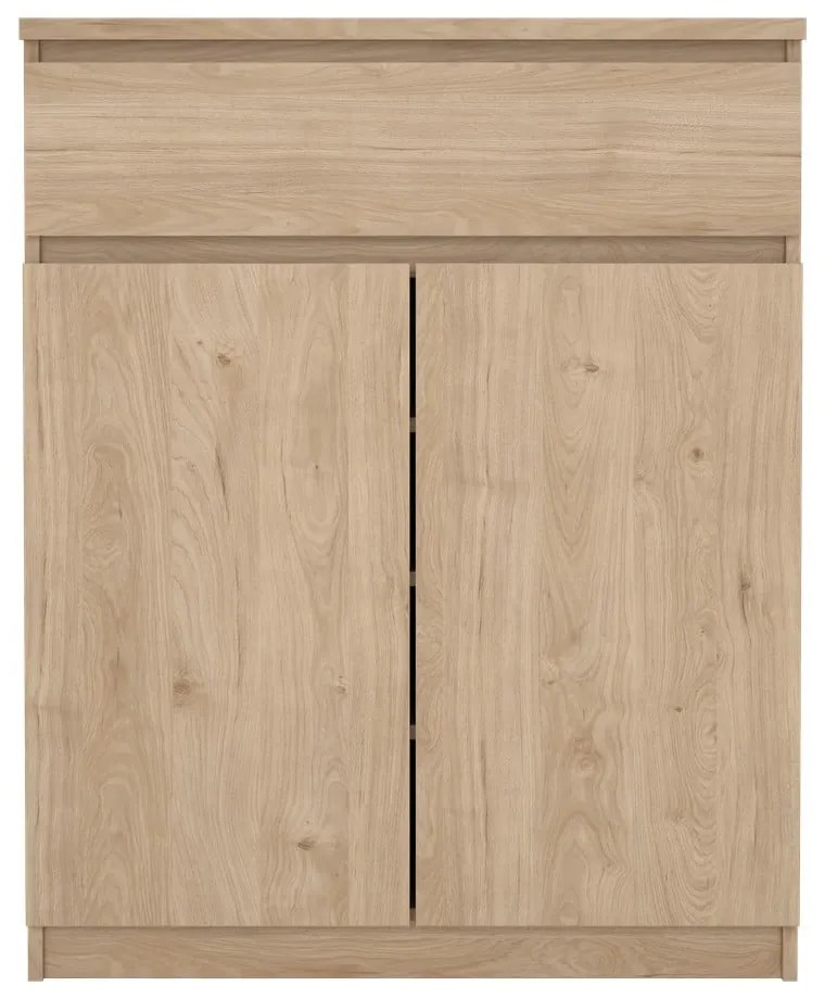Komoda v dekore duba v prírodnej farbe 80x100x40 cm Naia – Tvilum
