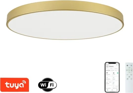 Brilagi - POOL SMART LED stmievateľné svietidlo 180W/230V 120 cm zlaté Wi-Fi Tuya + diaľkový ovládač