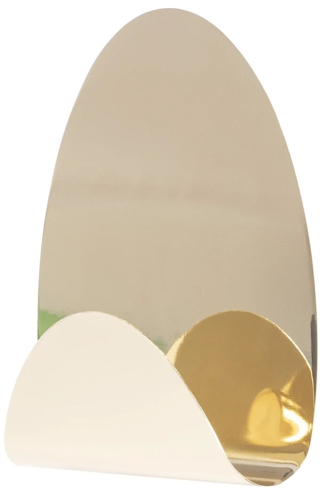 Toolight Toolight, LED nástenné svietidlo 3W, 4000K, APP1430-W, zlatá lesklá, OSW-07987