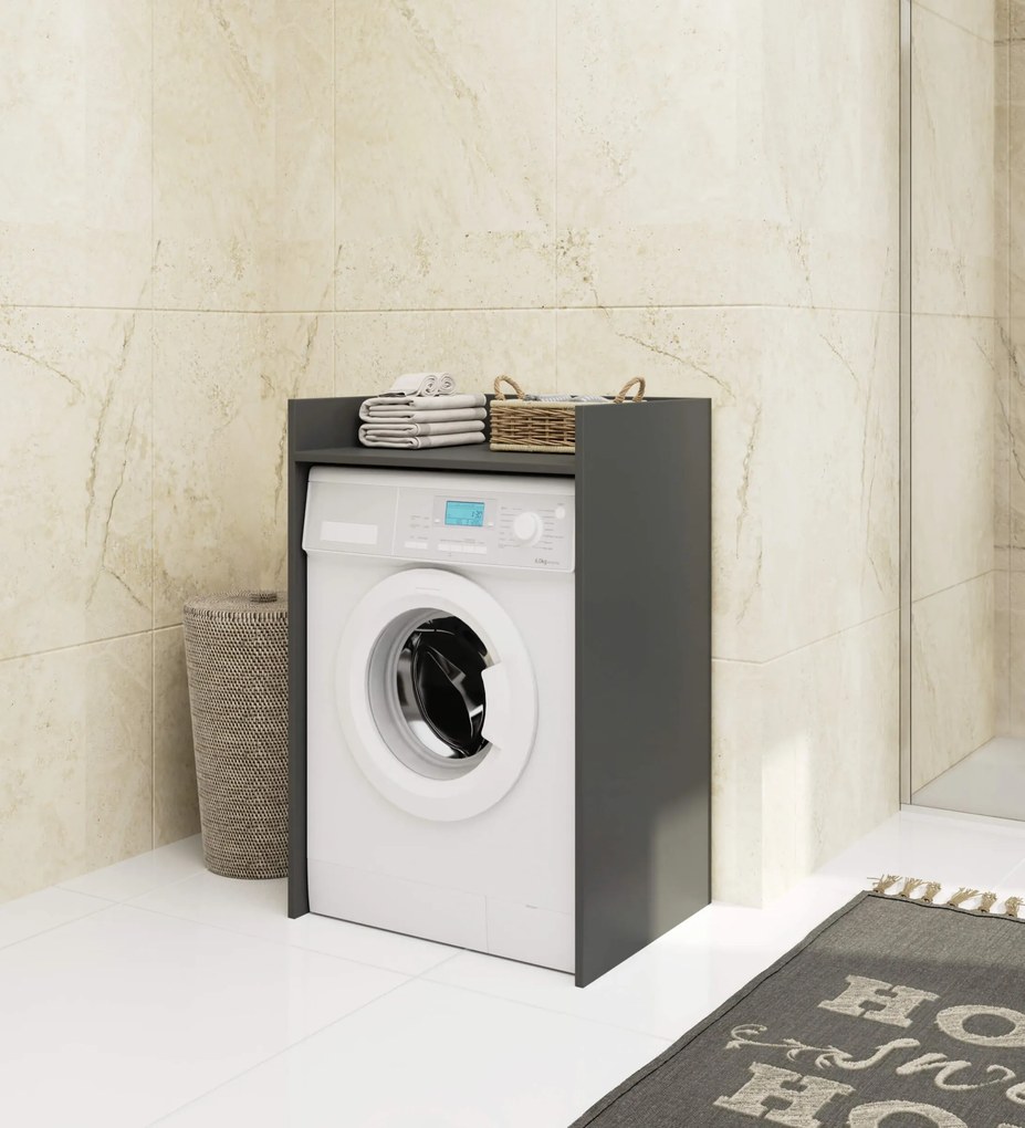 Kúpeľňová skrinka nad práčku FIN II grafitovo šedá