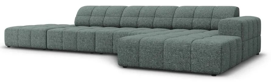 Tyrkysová rohová pohovka (pravý roh) Chicago – Cosmopolitan Design