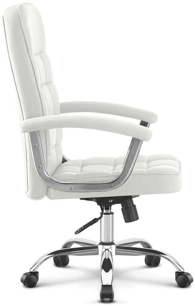 Hells Otočná kancelárska stolička Hell's Chair HC-1020 biela