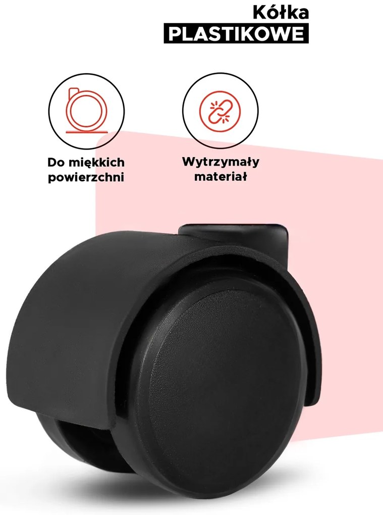 PROXIMA.store - Čalúnené kancelárske kreslo LONDON FARBA: čierna