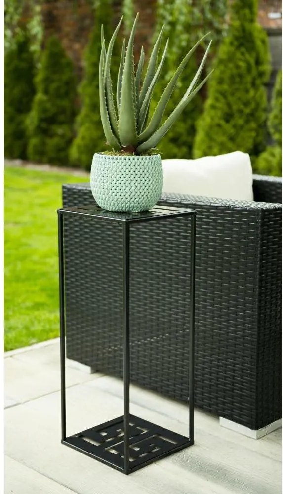 STOJAN NA KVETINÁČ FRAME1 60X24X24 CM ČIERNA