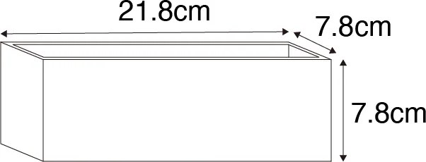 Inteligentná nástenná lampa biela vrátane Wifi G9 - Tjada Novo