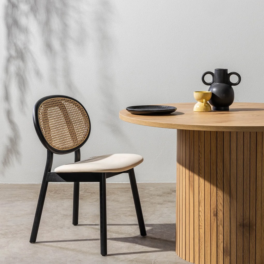 Jedálenský stôl REMIGIO 120 cm dub prírodný