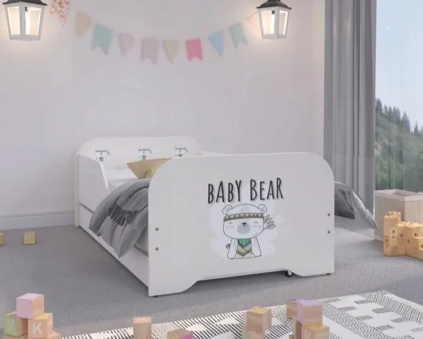 Kvalitná detská posteľ BABY BEAR 160 x 80 cm