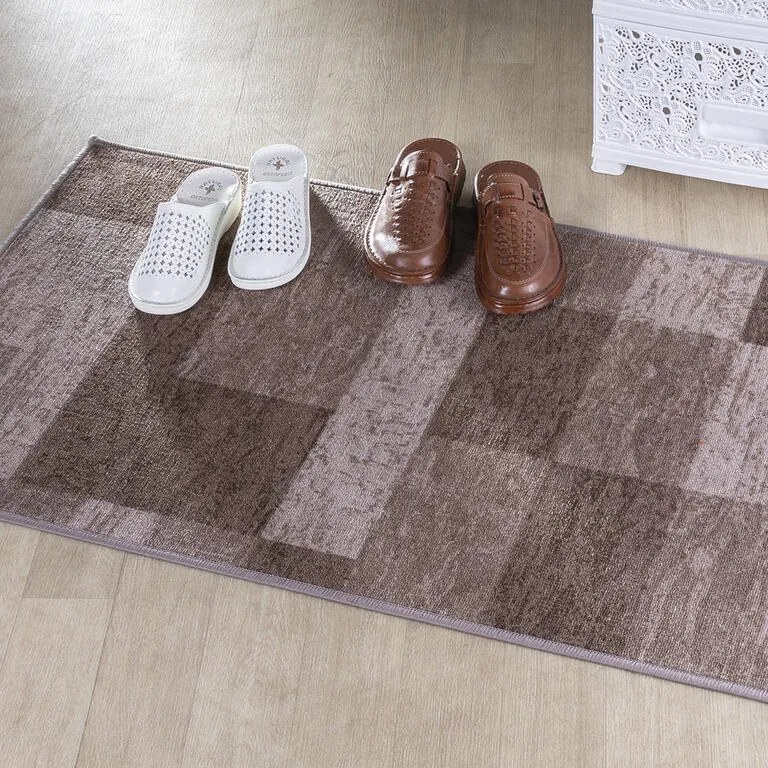 Kusový koberec ICONA hnedá 67 x 250 cm
