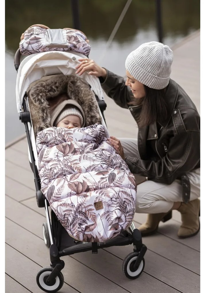 Návlek na ruky na kočík Beige