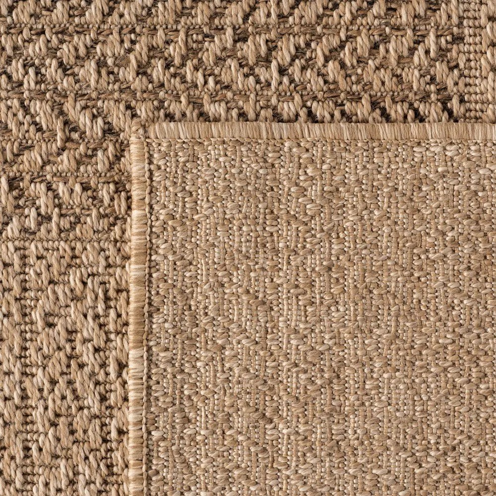 Hnedý vnútorný a vonkajší koberec 80x150 cm Timber 1405 – Ayyildiz Carpets
