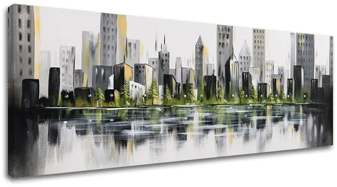 Obraz na plátne MESTO 130x55 cm