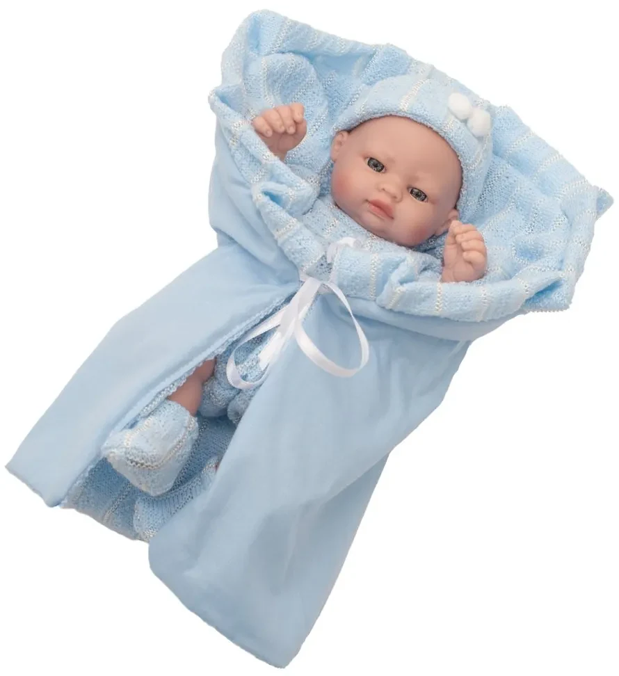 Luxusná detská bábika-bábätko chlapček Berbesa Charlie 28cm