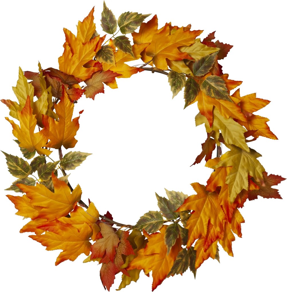 STAR TRADING Svietiaci veniec Autumn 45 cm