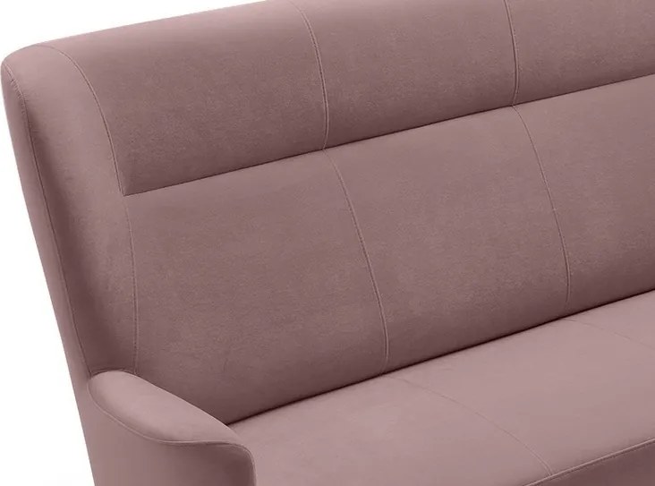 Trojmiestna pohovka Next, staroružová látka