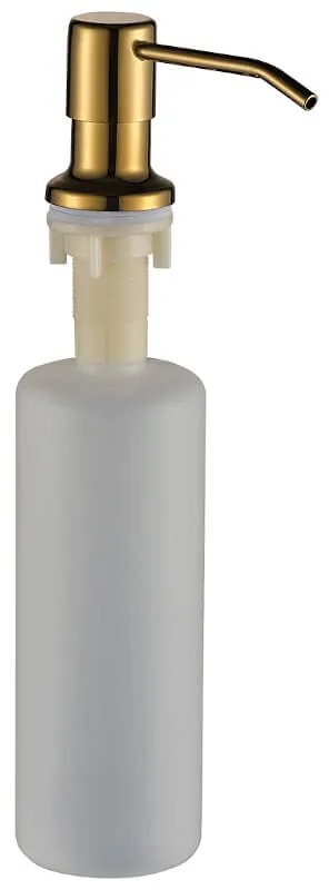 Laveo Drop, kuchynský dávkovač saponátu 500ml, zlatá, LAV-OKD_G31T