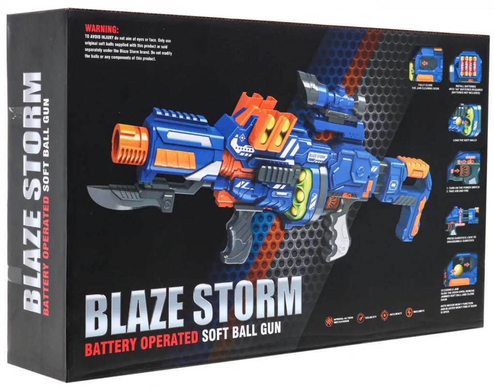RAMIZ Zbraň Blaze Storm rifle – modrá