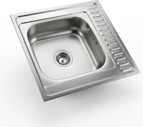 Drez Quadron celoplošný 60x60 cm, obojstranný, nerez SEAN116