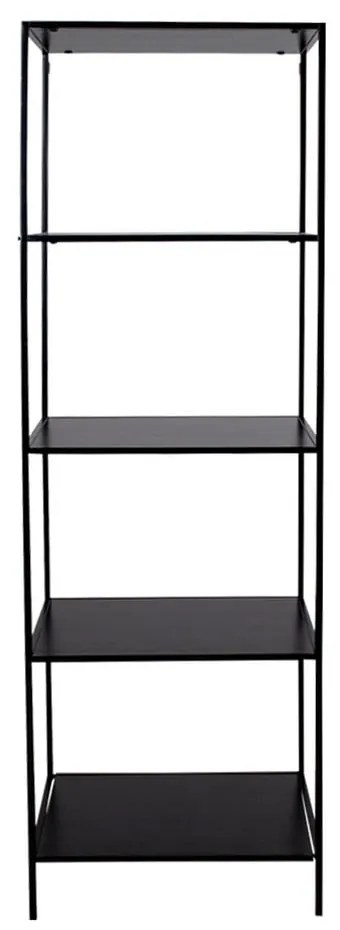 Čierna knižnica House Nordic Vita Shelf, 51 x 170 m