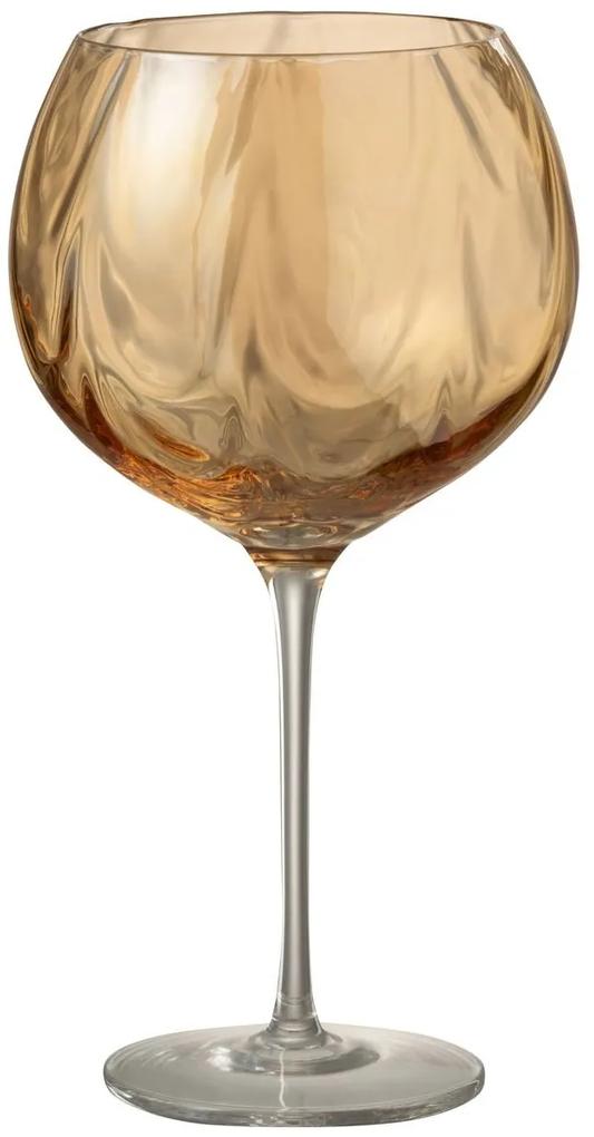Jantárový pohár na víno Oil wine - Ø 12*21 cm