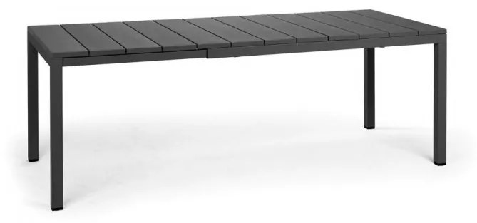 RIO 140 záhradný rozťahovací stôl antracite