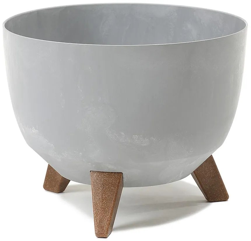 Kvetináč ROMA 290 ECO - sivý betón