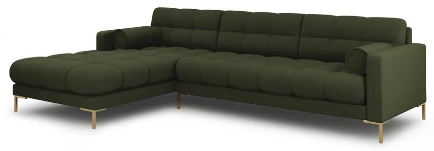 Zelená rohová pohovka (ľavý roh) Bali – Cosmopolitan Design