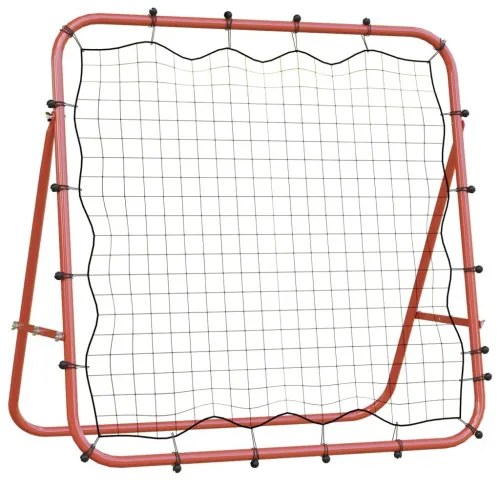 vidaXL Nastaviteľná futbalová odrazová sieť 96x80x96 cm oceľ a PE-
